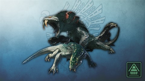 Figura potwora z MHW:I: Girros i Wielki Girros