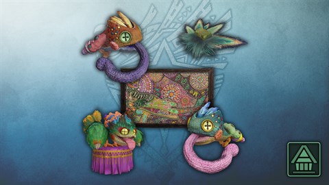 Decoração residencial de MHW:I: Conjunto Pukei-Pukei