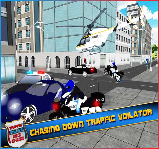 Traffic Police Bike Chase screenshot 2
