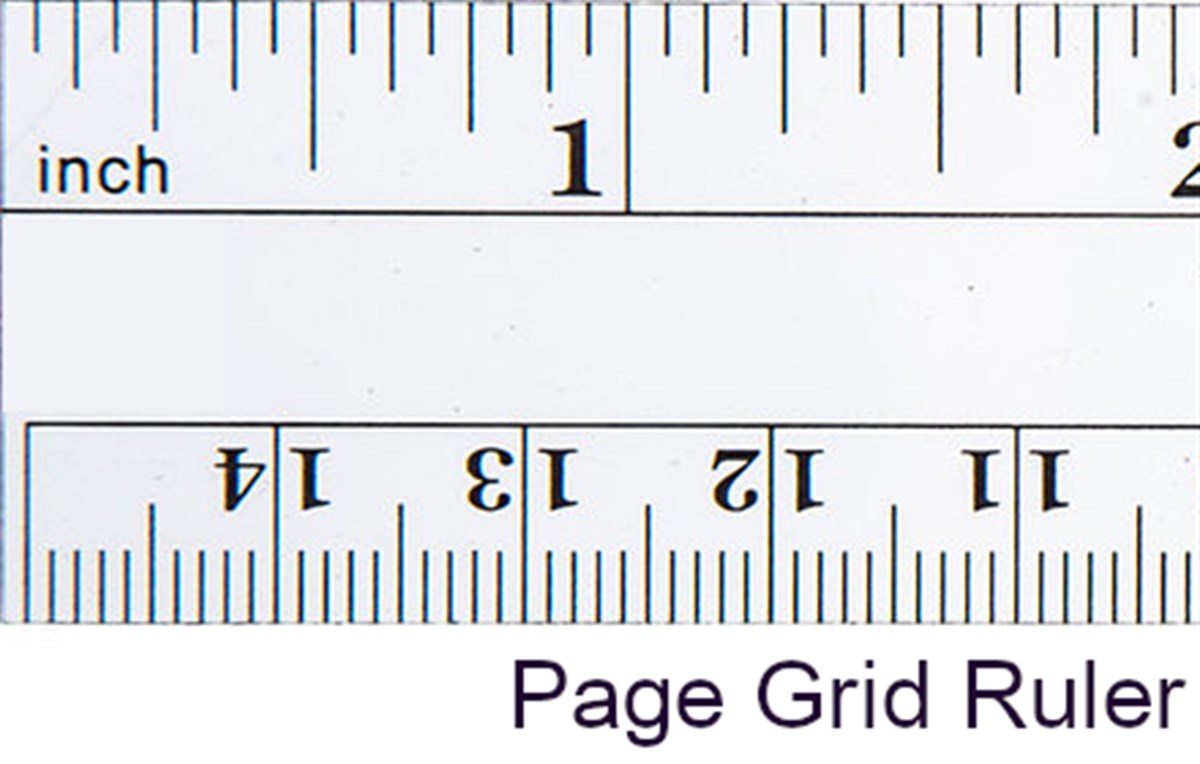 Page Grid Ruler