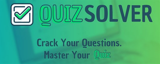 Quiz Solver marquee promo image