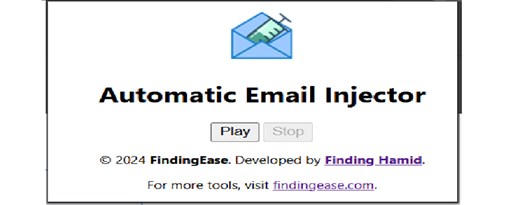 Automatic Email Injector marquee promo image