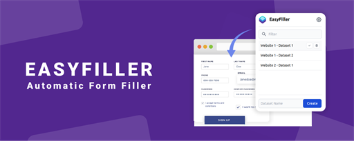 EasyFiller - Automatic Form Filler marquee promo image