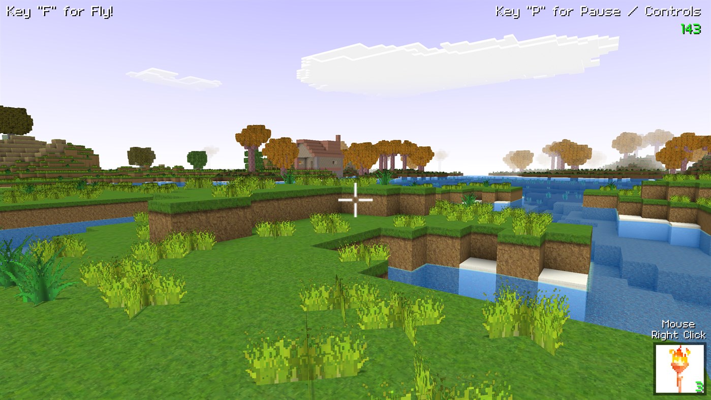 #2. Block Craft Pixel World (Windows) By: Pamuk Games