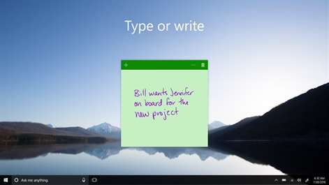 Microsoft Sticky Notes Screenshots 2