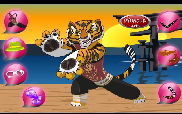 Kung Fu Panda Tigress Game