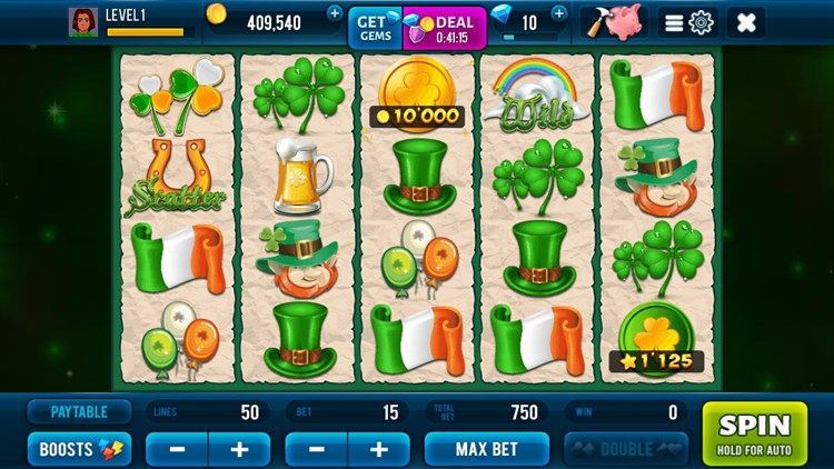 St.Patrick Slot Machine with Jackpots - PC - (Windows)