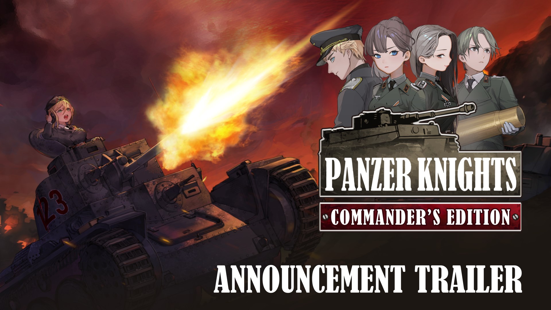 Panzer Knights: Commander's Edition | Announcement Trailer