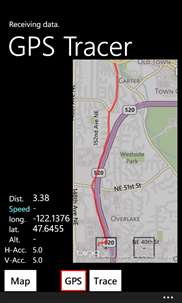 GPS Tracer screenshot 1