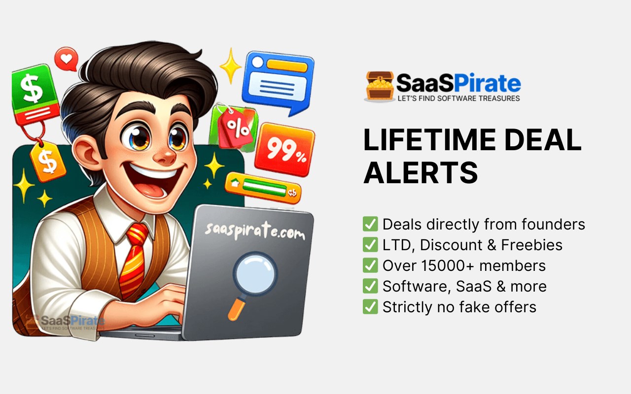 Lifetime Deals Alerts by SaaSPirate