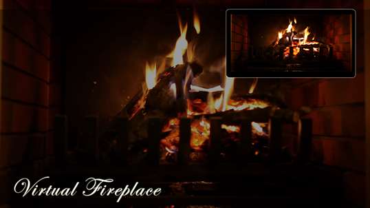Virtual Fireplace screenshot 1