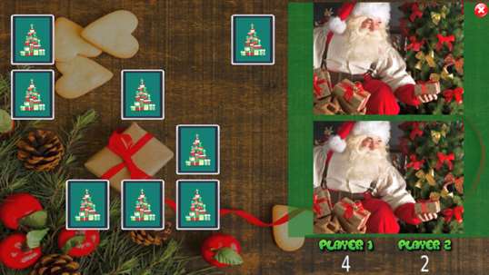 All Christmas Pairs Memory Game screenshot 5