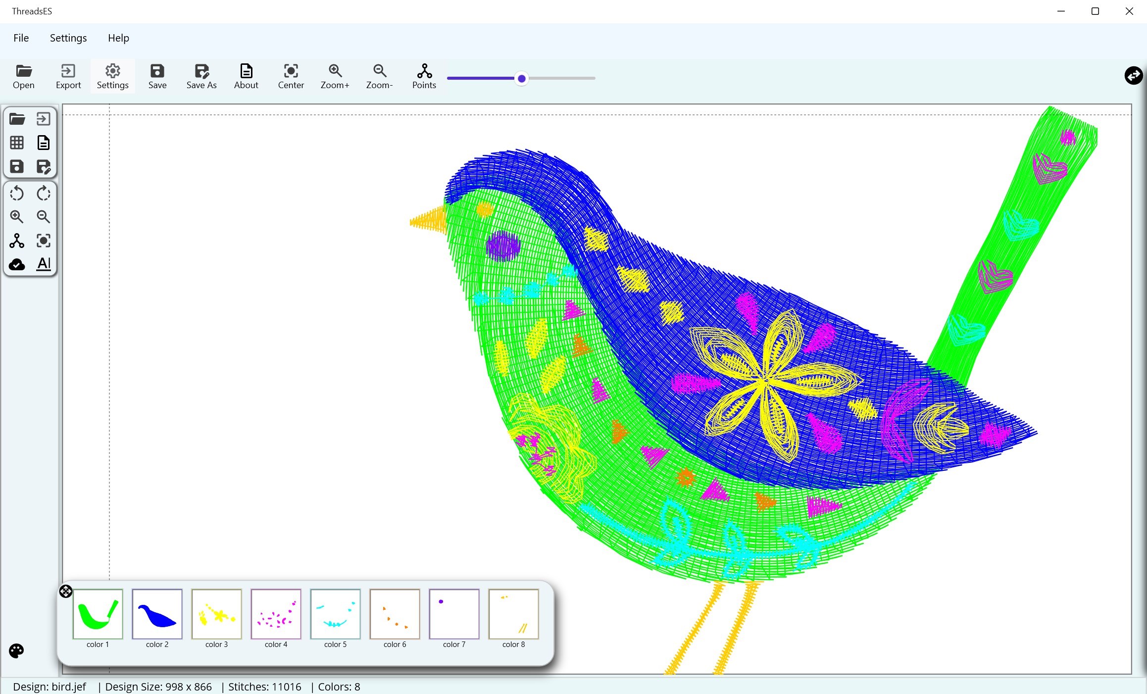 ThreadsES screenshot