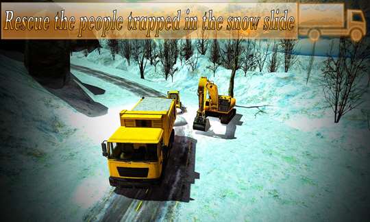 Heavy Snow Excavator: Blower & Truck Driving screenshot 5