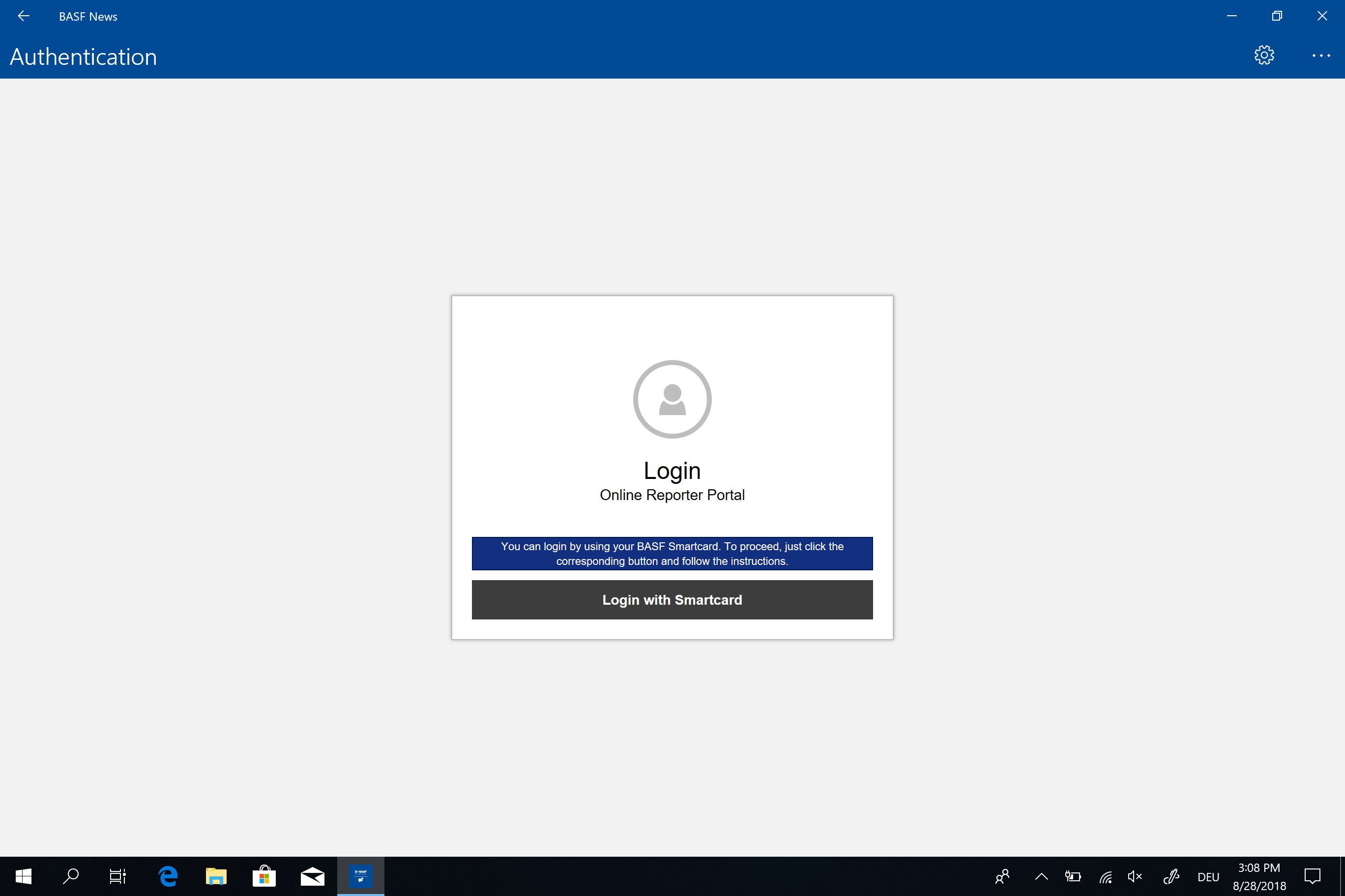 Basf online reporter