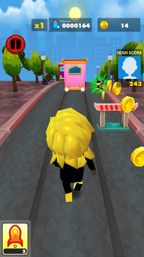 Screenshot 4 Princess LadyBug Run 3D windows