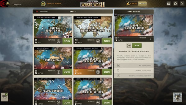 Call of War — 4