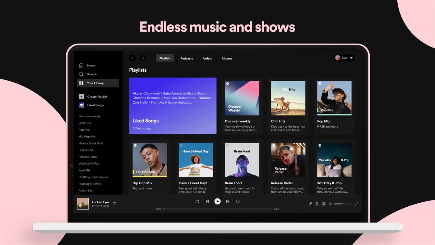 #3. Spotify - Music and Podcasts (Windows) Ved: Spotify AB