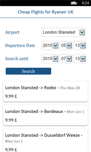Cheap Flights Ryanair UK screenshot 1