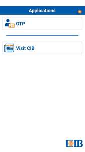 CIB Corporate OTP screenshot 2