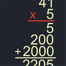 Partial Products Multiplication