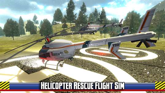Helicopter Rescue Flight Sim screenshot 1