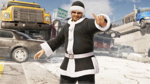 [Retour] DOA6 costume Lutin de Noël (noir) - Bass