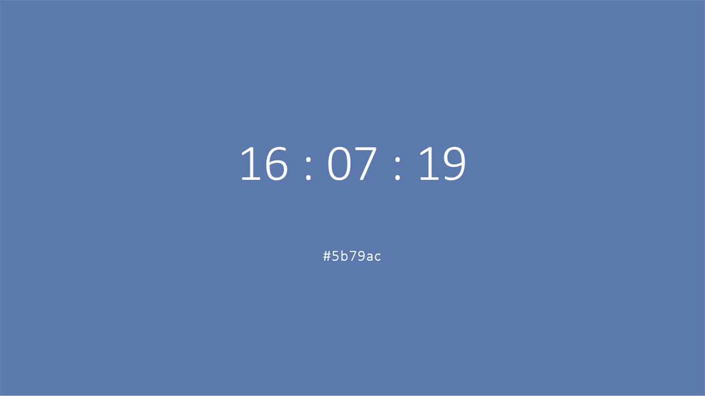 #1. Color of Time (Windows) Por: LonelyWood