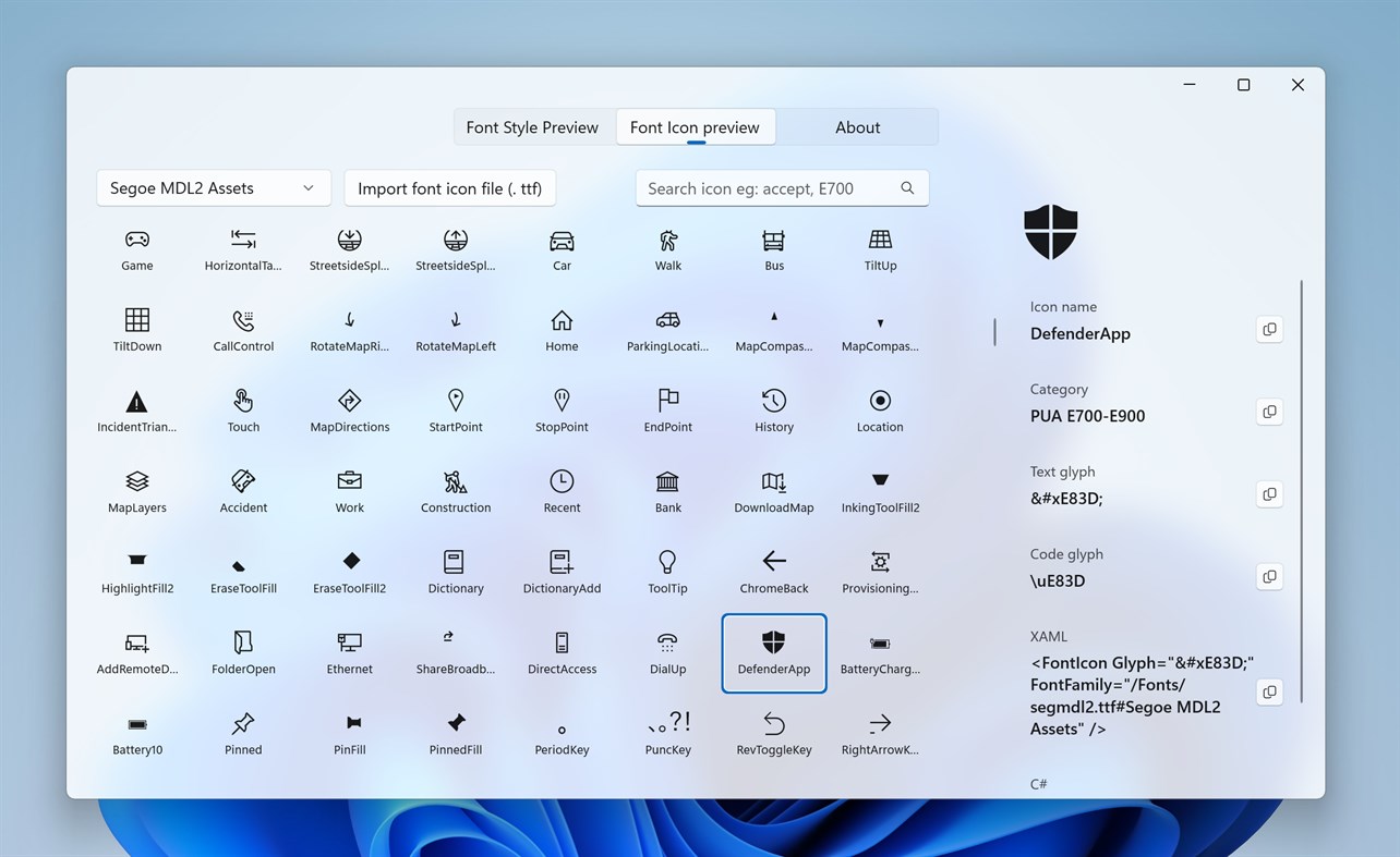 #5. FontPreview (Windows) By: Fountain