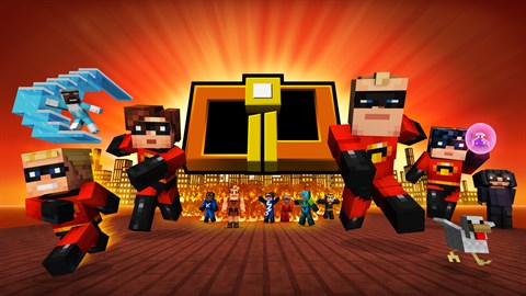 Minecraft The Incredibles Skin Pack