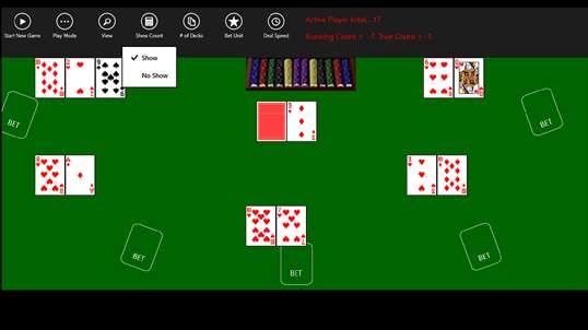 Real Deal Blackjack Training screenshot 2