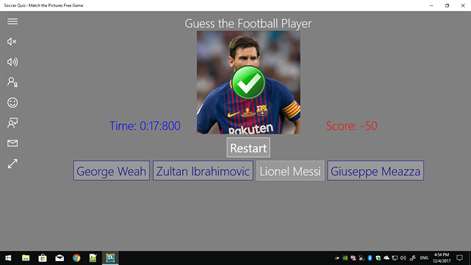 Soccer Quiz : Match the Pictures Free Game Screenshots 1