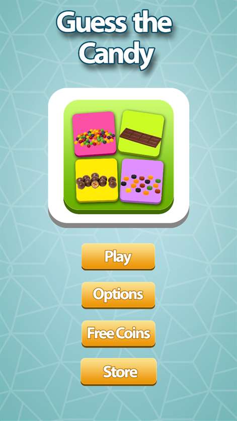 Guess The Candy - trivia puzzle quiz for popular famous junk foods and candy Screenshots 1