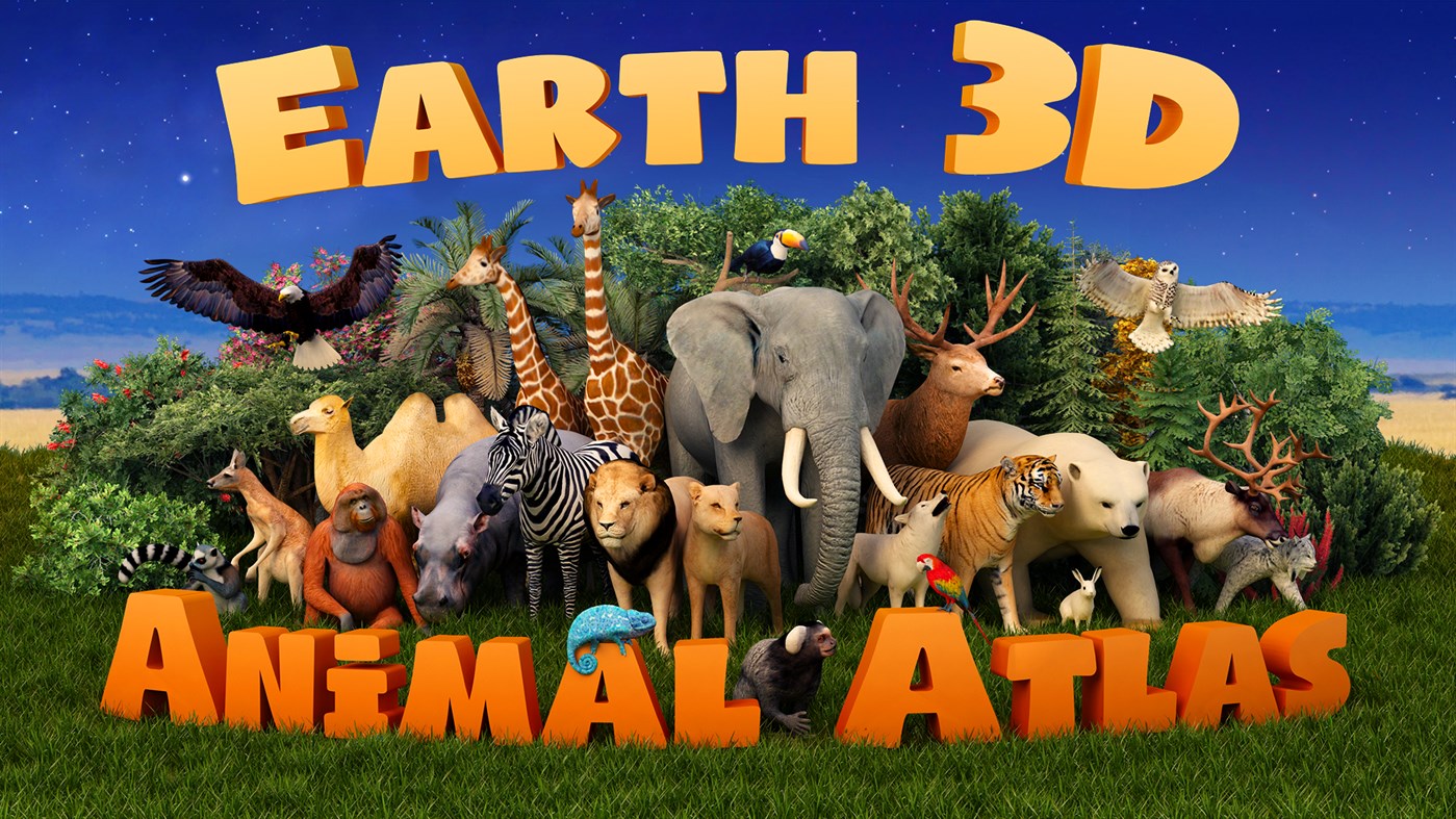 #1. Earth 3D - Animal Atlas (Windows) От: 3Planesoft