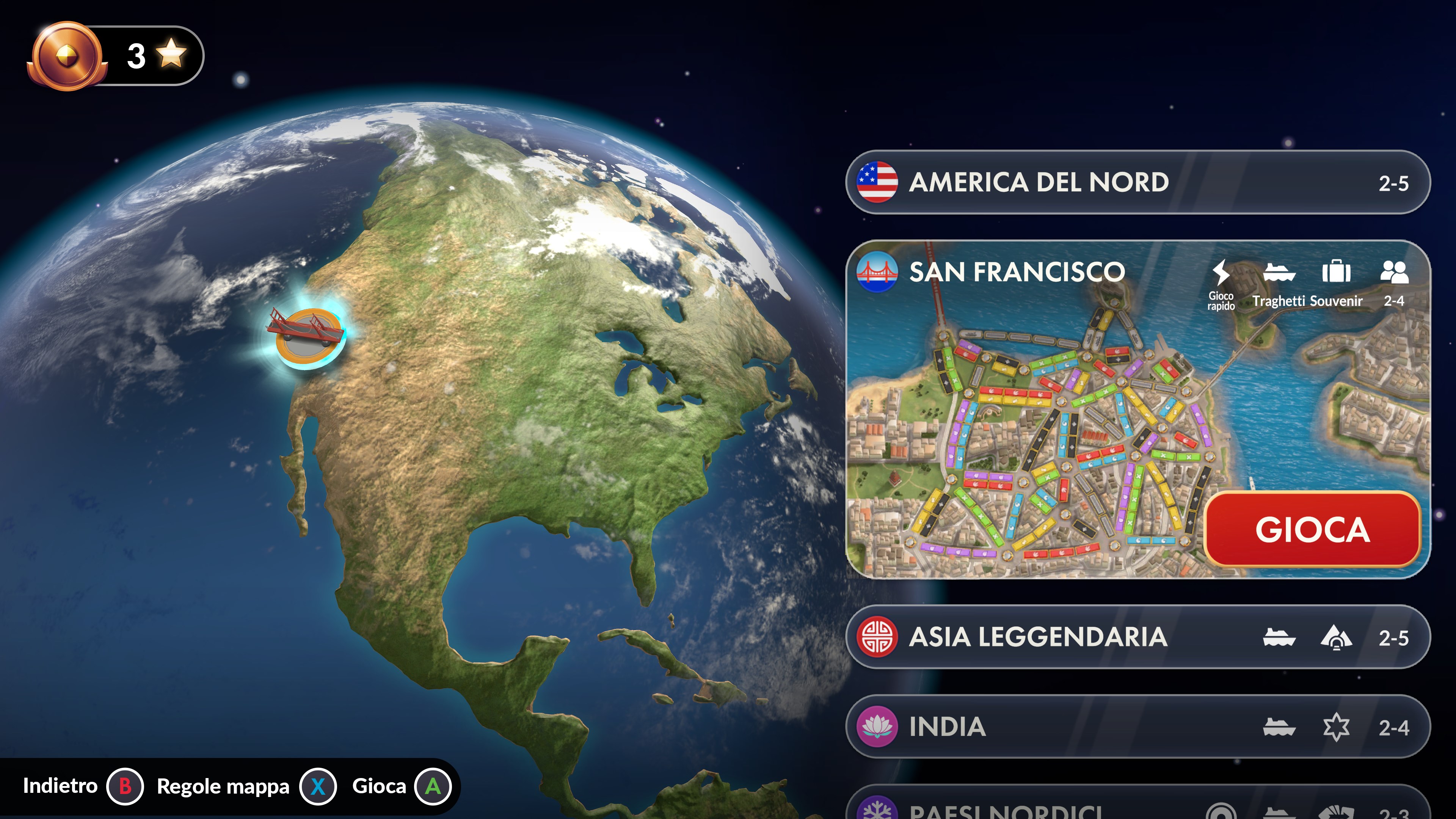 Ticket to Ride®: San Francisco City Expansion | Xbox | Chiave | Privato
