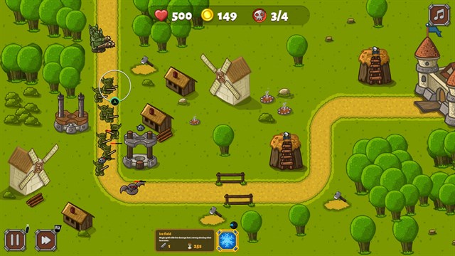 Fantasy Tower Defense screenshot 1