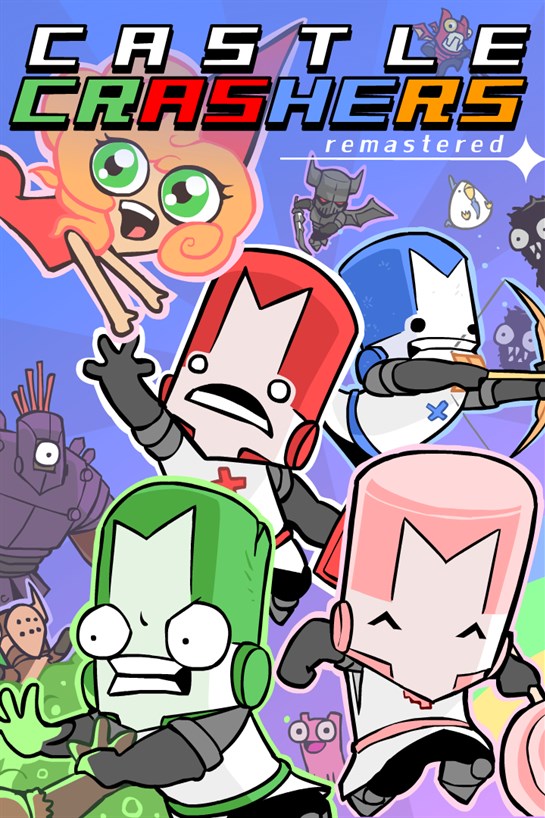 Foto en caja de Castle Crashers Remastered