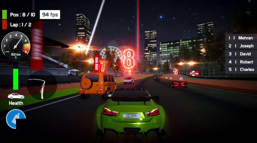 Speed Race Car Driver Simulator screenshot
