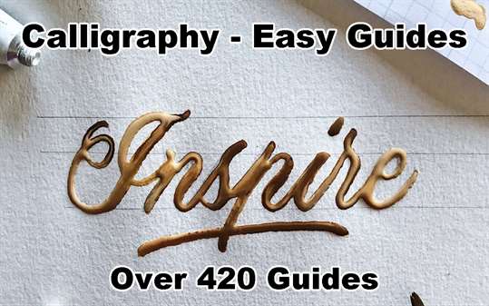 Calligraphy - Easy Guides screenshot 1