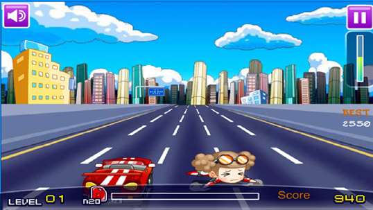 Crazy Car Racing screenshot 4