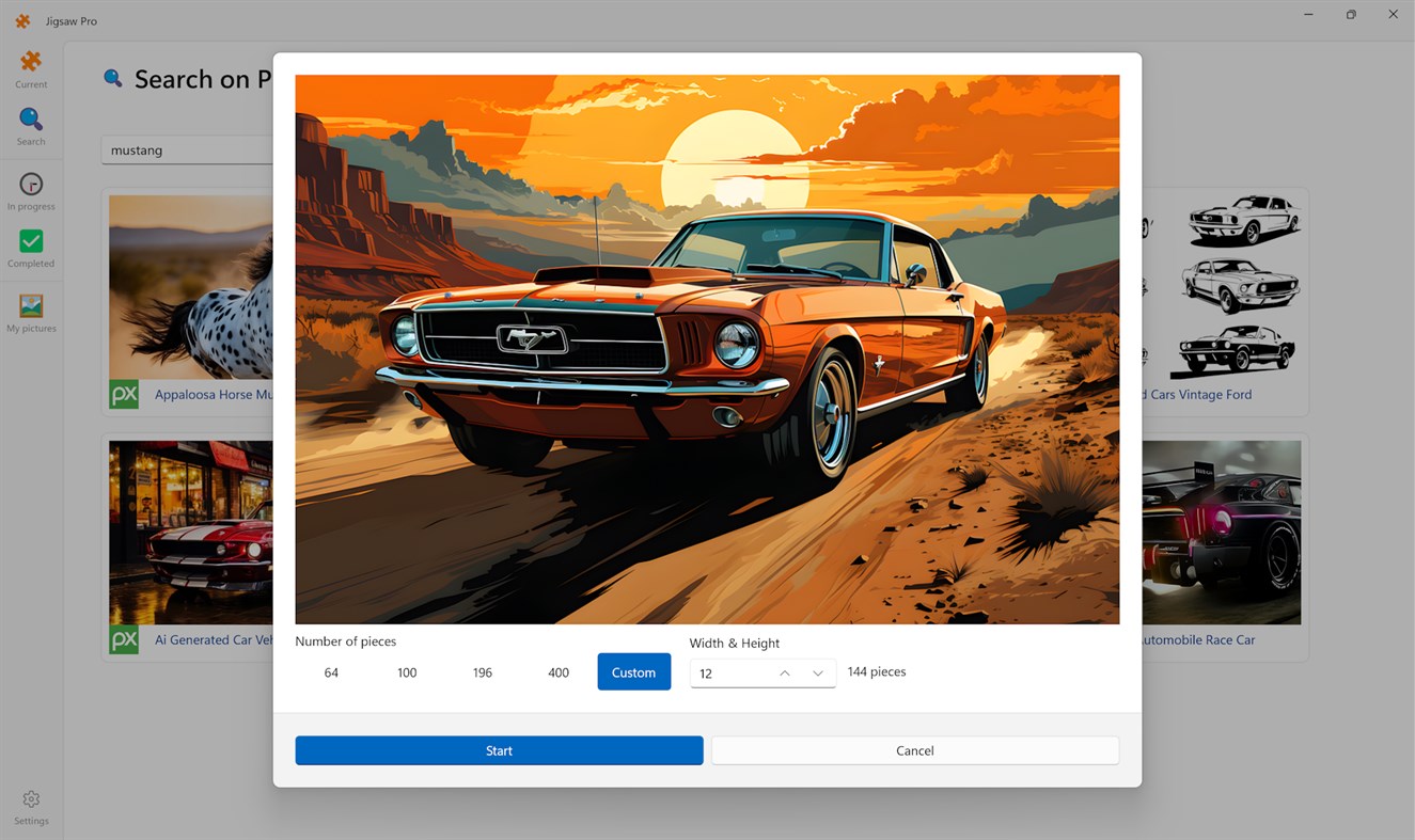 #6. Jigsaw Pro No Ads (Windows) بواسطة: Reflection IT