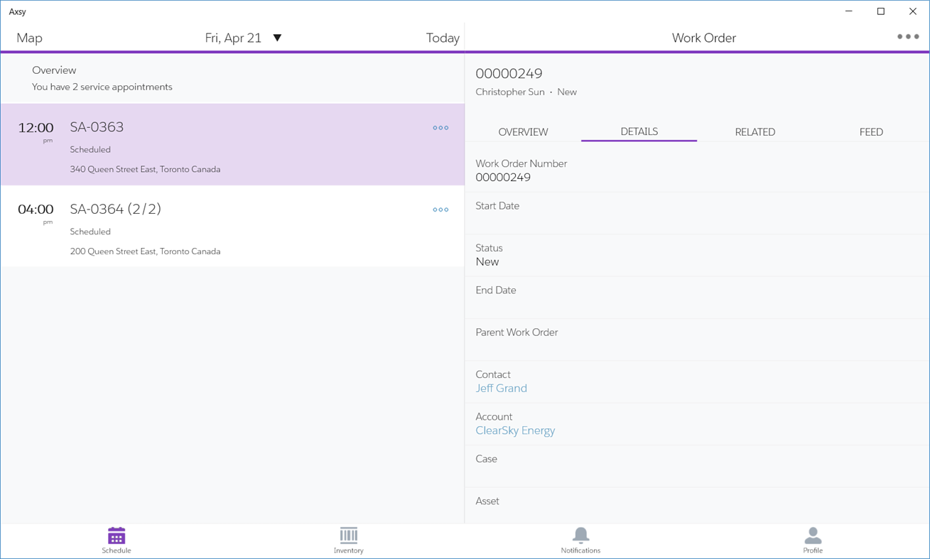 #2. Salesforce Field Service by Axsy (Windows) 由: Axsy Marketing (UK) Ltd