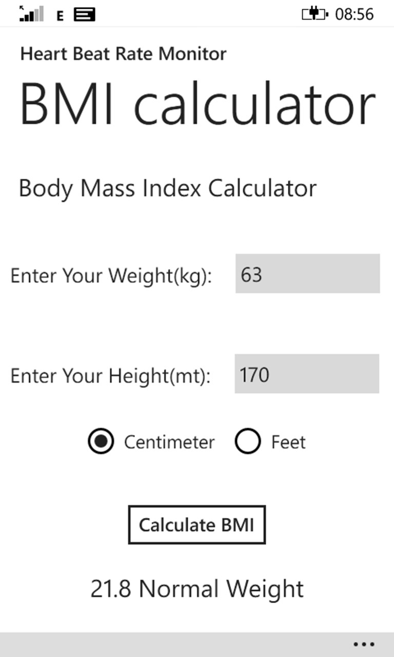 Captura de Pantalla 4 Heart Beat Rate Monitor windows