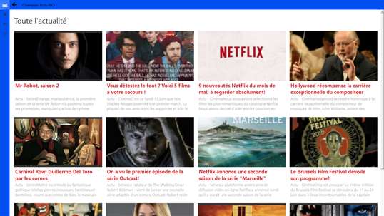 Cinenews Actu (Non officiel) screenshot 1