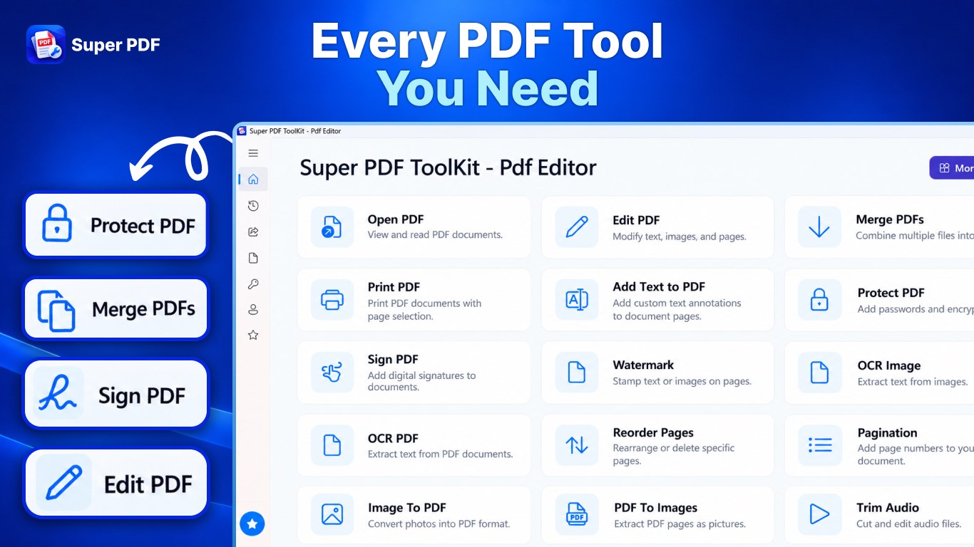 Super PDF ToolKit - Pdf Editor screenshot