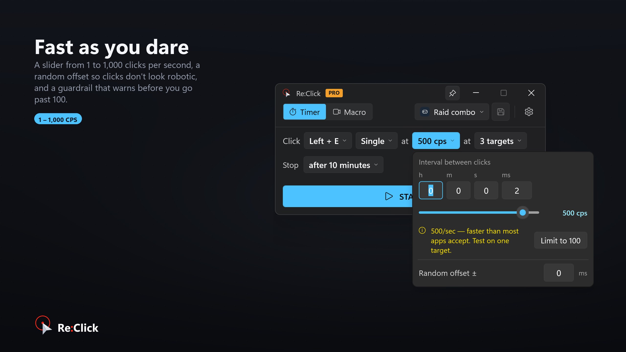 Re:Click - Auto Clicker | Macro Recorder screenshot