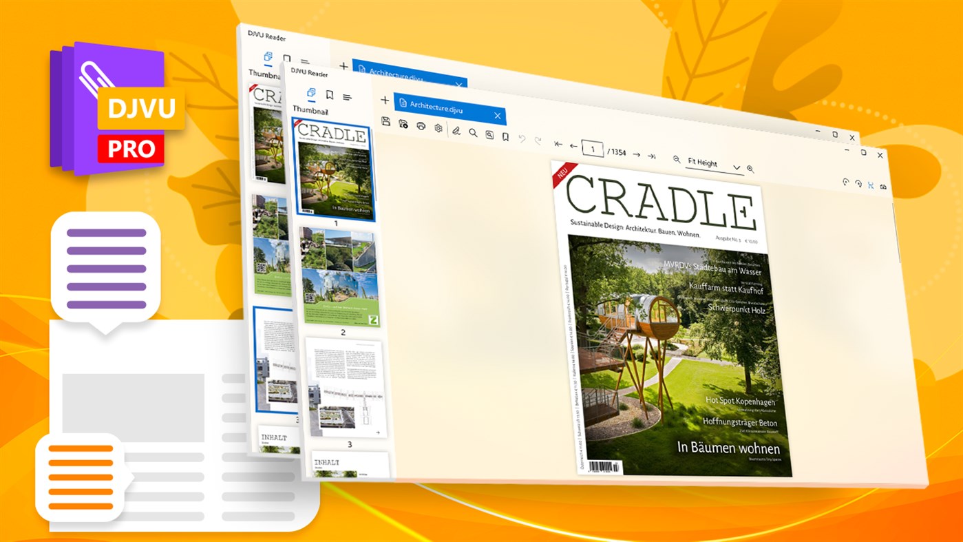 #2. DjVu Book Reader PRO (Windows) Av: Articent Group LLC