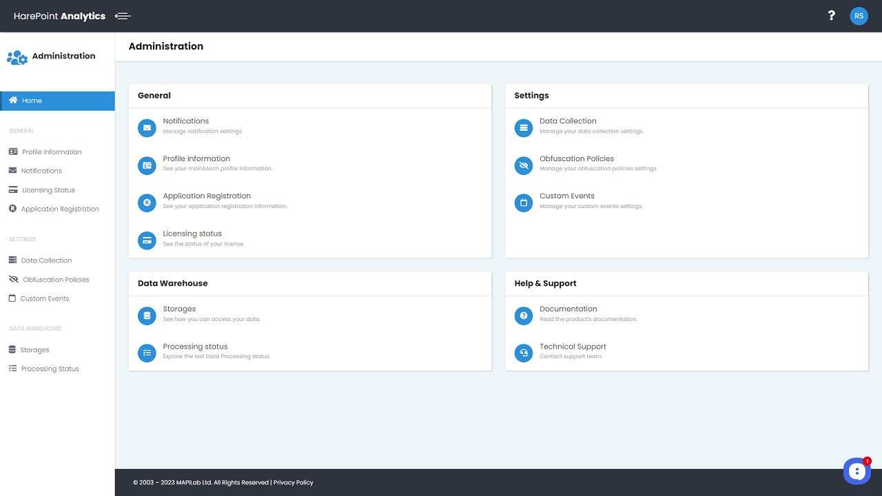 Snapshot 4 of HarePoint Analytics for SharePoint