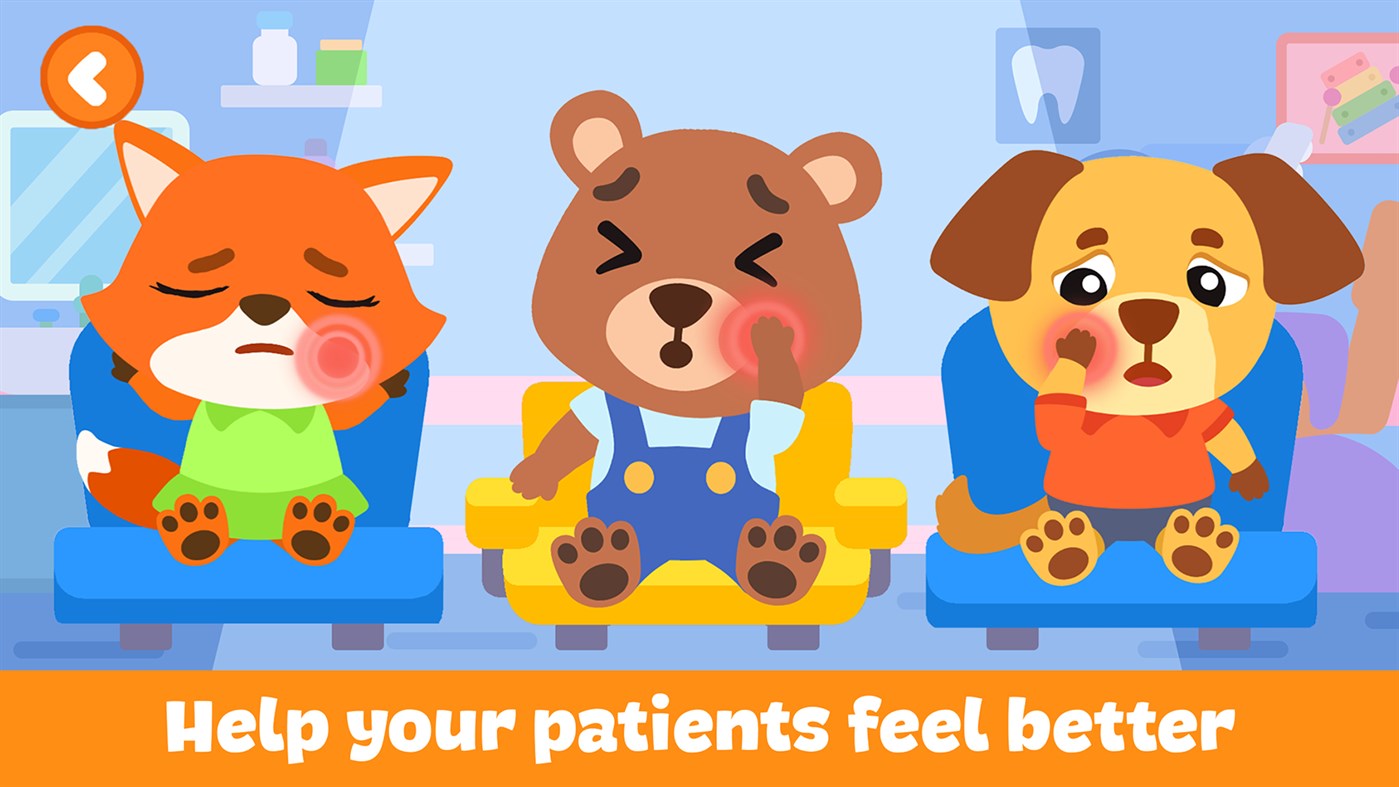 #3. Tiny Dentist — Fun Kids Game (Windows) By: BANDK SOFT LLC