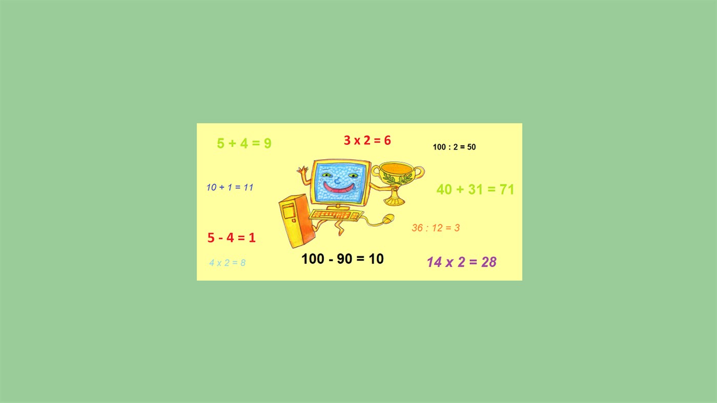 #1. Let's Do Math With Joy! (Windows) 由: Andris Buhanovskis